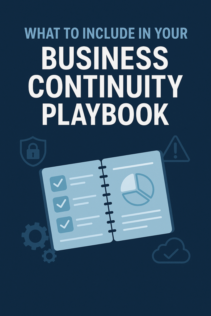 Emergency response guide with IT, HR, and vendor sections.